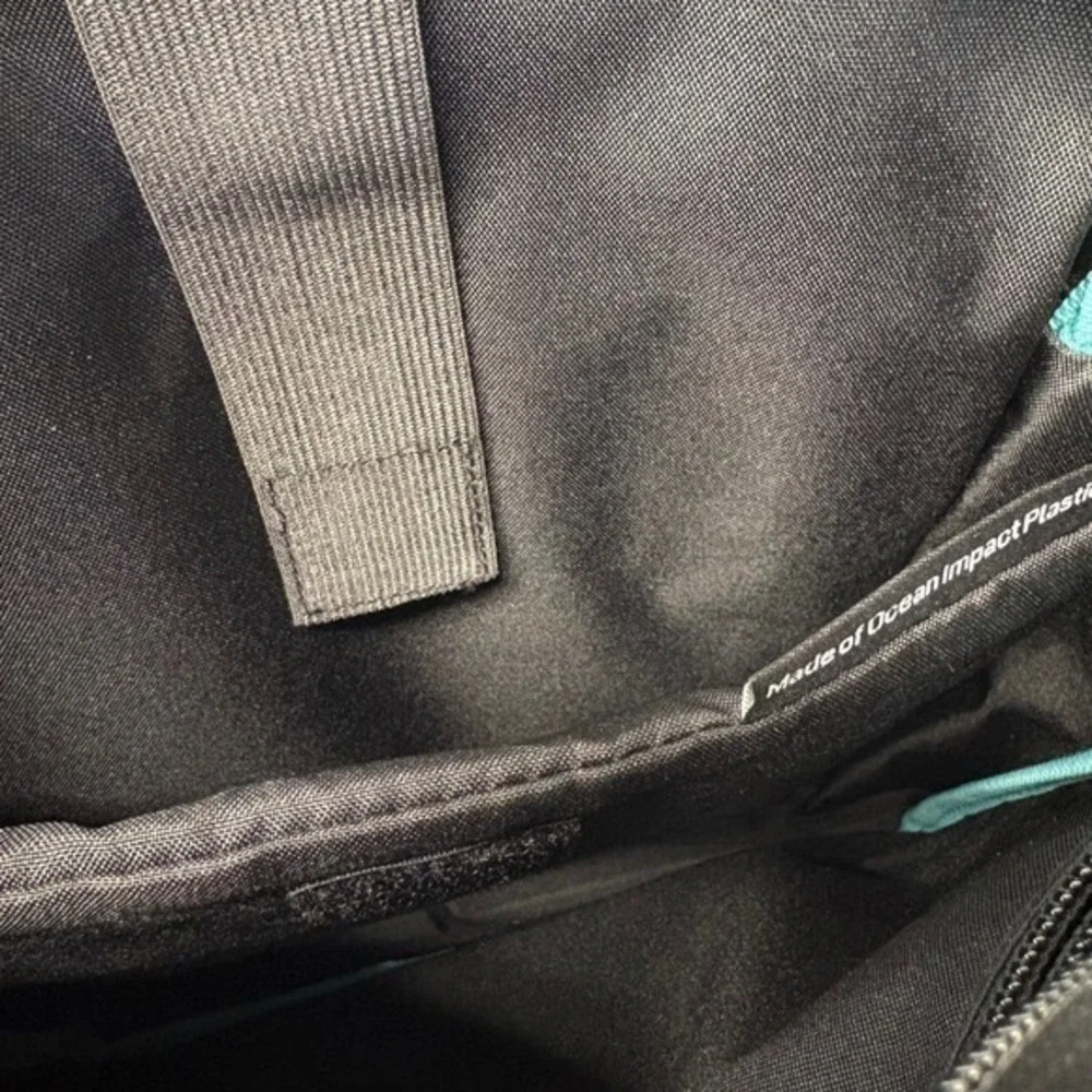 Got Bag Daypack Black Recycled Ocean Plastic Backpack Laptop Vegan 11L